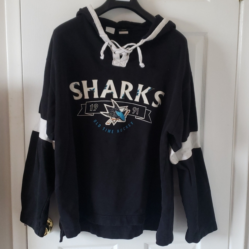 Old time Hockey san jose sharks hoodie